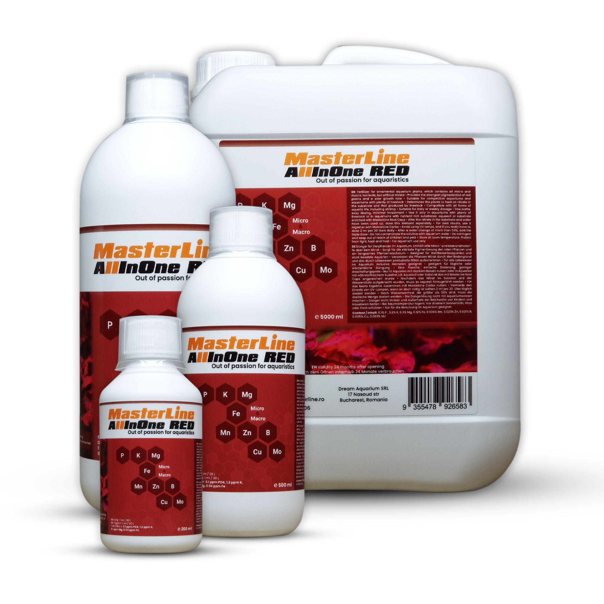 MasterLine All In One Red (1000 ml)
